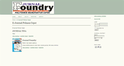 Desktop Screenshot of e-journal.polmanceper.ac.id